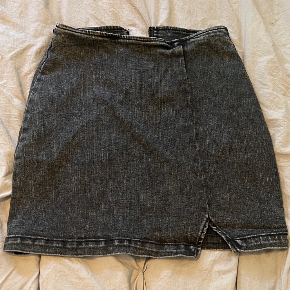 Wild Fable Charcoal Mini Skirt
